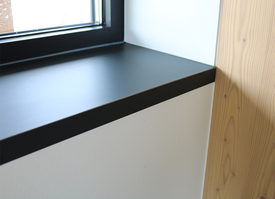 Stalen keuken detail